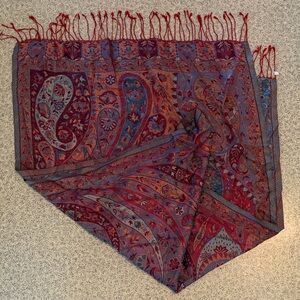Colorful Paisley Scarf